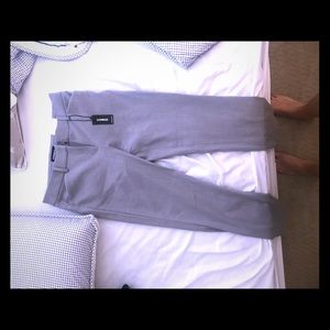 Gray express size 4 stretch pants brand new